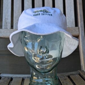 NWOT Russell Athletic Topo Chico Hard Seltzer White Terrycloth Bucket Hat OSFM